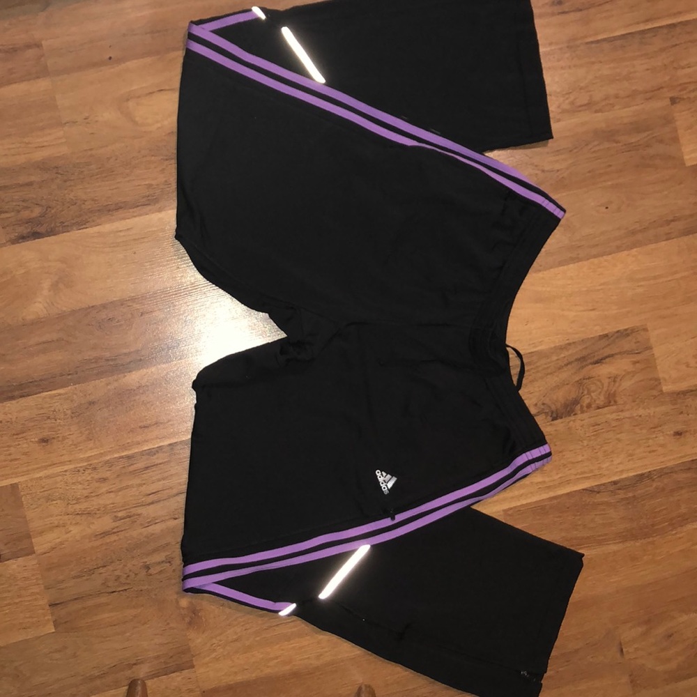 Adidas large pants with pockets